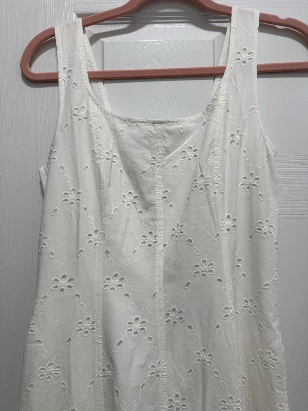 J.Crew eyelet embroidered Midi dress size 4 NWT